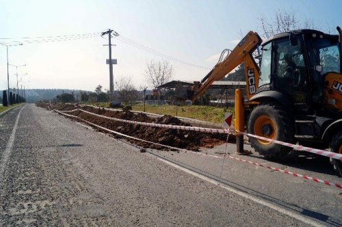 12 kilometrelik büyük çalışma Boyalık Yolu üzerinde başladı