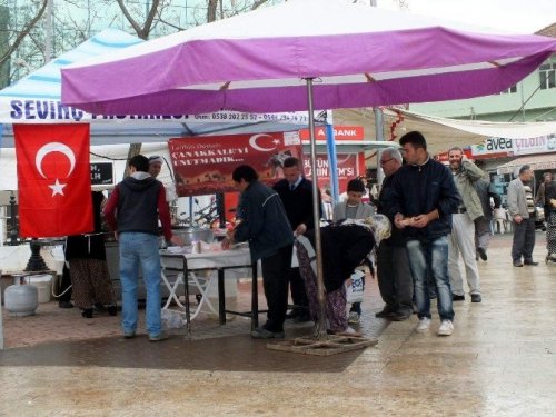 AK Partili gençler Çanakkale’yi unutmadı