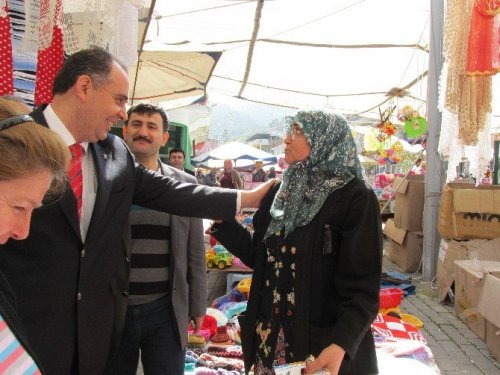 Doç. Dr. Mustafa Oğurlu Koçarlı’da ziyaretlerde bulundu